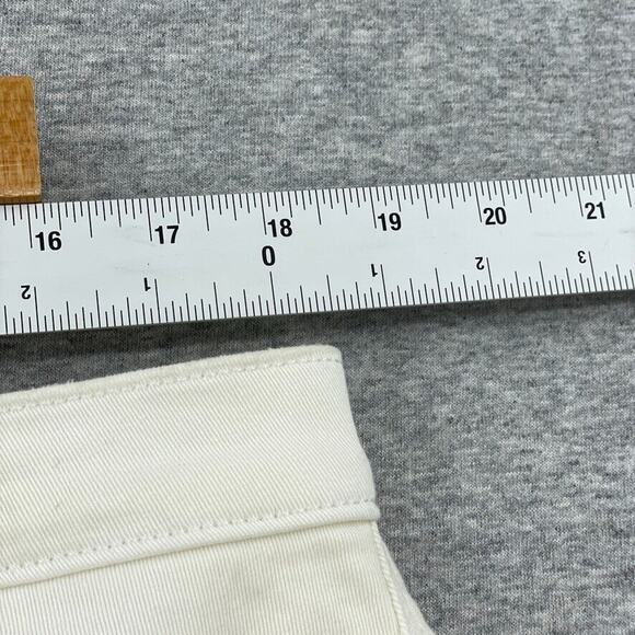 Rock & Republic Jeans Womens 16M Plus White Distressed Boyfriend Relaxed Fit NEW - Picture 8 of 12